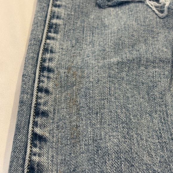 Harper (Francesca's Collections) Distressed Y2K High Rise flare Jeans - Picture 5 of 8